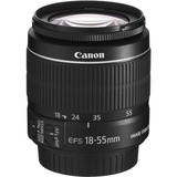 Canon EF-S 18-55mm f/3.5-5.6 IS II, Objektiv schwarz