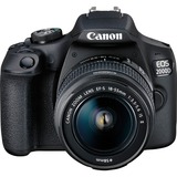 Canon EOS 2000D KIT (18-55 mm IS II), Digitalkamera schwarz, inkl. Canon-Objektiv