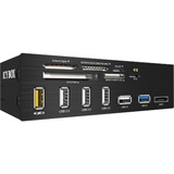ICY BOX IB-867-B, Kartenleser schwarz