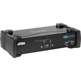 ATEN CS1762A, KVM-Switch schwarz, Sound, Retail