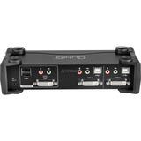 ATEN CS1762A, KVM-Switch schwarz, Sound, Retail