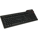 Das Keyboard 4 Professional Mac, Gaming-Tastatur schwarz, DE-Layout, Cherry MX Brown