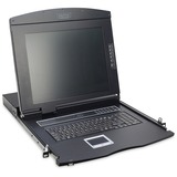 Digitus 19" KVM Konsole 17"TFT 16p Cat5, KVM-Switch