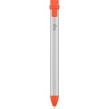 Logitech Crayon, Eingabestift silber/orange, für alle ab 2018 veröffentlichten iPads
