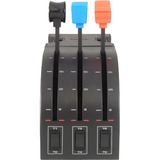 Logitech Gaming G Saitek PRO Flight Throttle Quadrant, Schubregler 