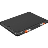 Logitech Slim Folio, Tastatur schwarz, DE-Layout, Scissor-Switch, für iPad 7., 8. und 9. Generation