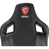 MSI MAG CH110 Gaming Chair, Gaming-Stuhl schwarz/rot