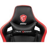 MSI MAG CH110 Gaming Chair, Gaming-Stuhl schwarz/rot