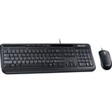 Microsoft Wired Desktop 600, Desktop-Set schwarz, DE-Layout