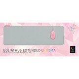 Razer Goliathus Chroma Extended, Gaming-Mauspad quarzgrau/rosa