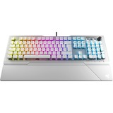Roccat Vulcan 122 AIMO, Gaming-Tastatur weiß, DE-Layout, Roccat Titan Tactile
