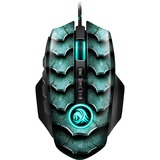 Sharkoon Drakonia II, Gaming-Maus grün/schwarz