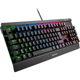 Sharkoon SKILLER MECH SGK3, Gaming-Tastatur schwarz, DE-Layout, Kailh Brown