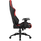 Sharkoon SKILLER SGS2, Gaming-Stuhl schwarz/rot