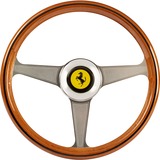 Thrustmaster Ferrari 250 GTO Vintage Wheel Add-On, Austausch-Lenkrad braun/silber