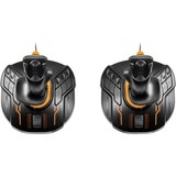 Thrustmaster T.16000M FCS Space Sim Duo, Joystick schwarz/orange