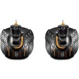 Thrustmaster T.16000M FCS Space Sim Duo, Joystick schwarz/orange