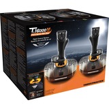 Thrustmaster T.16000M FCS Space Sim Duo, Joystick schwarz/orange