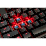 Tt eSPORTS Meka Pro Gaming, Gaming-Tastatur schwarz, DE-Layout, Cherry MX Blue