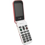 Doro 6060, Klapphandy Rot/Weiß, 2G