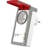 FRITZ! DECT 210 SmartHome, Steckdosenadapter weiß/rot