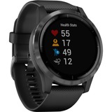 Garmin vívoactive 4, Smartwatch schwarz, 44 mm, Edelstahl