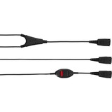Jabra Supervisor QD Kabel schwarz