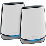 Netgear Orbi WiFi-6-System AX6000, Mesh Router weiß/silber