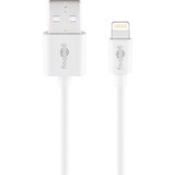 goobay Apple Lightning Dual Ladeset 2,4 A, Ladegerät weiß