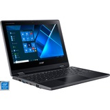 Acer TravelMate Spin B3 (TMB311RN-31-P5KK), Notebook schwarz, Windows 10 Pro 64-Bit