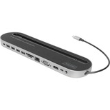 Digitus USB-C Docking Station, 12-Port, Dockingstation schwarz