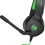 HP Pavilion Gaming 400 Headset, Gaming-Headset schwarz/grün, Klinke