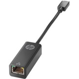 HP USB Adapter, USB-C Stecker > RJ-45 Buchse schwarz