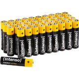 Intenso Energy Ultra AAA - LR03, Batterie schwarz/gelb, 40er Pack