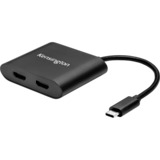 Kensington USB Adapter, USB-C Stecker > 2x HDMI 1.4 Buchse schwarz