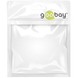 goobay USB Adapter, USB-C Stecker > USB-C Buchse + HDMI-Buchse weiß, 15cm, PD, Laden mit bis zu 60 Watt
