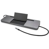 i-tec USB-C Metal Ergonomic 4K 3x Display Docking Station, Dockingstation grau