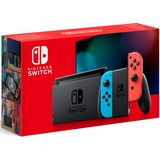 Nintendo Switch (neue Edition), Spielkonsole neon-rot/neon-blau