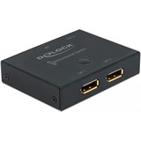 DeLOCK DisplayPort Switch 2 - 1 bidirectional 8K 30Hz schwarz