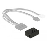 DeLOCK Staubschutz für SATA 15Pin Buchse, Schutzkappe schwarz, 10 Stück