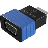 ICY BOX IB-AC516 Adapter HDMI -> VGA schwarz/blau