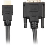 Sharkoon Adapterkabel HDMI  > DVI-D schwarz, 5 Meter, Dual Link, 24+1