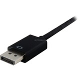 Sharkoon DisplayPort 1.2 > DVI24+1 Converter, Kabel schwarz, 15 cm