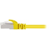 Sharkoon Patchkabel RJ45 Cat.6 SFTP gelb, 25 cm