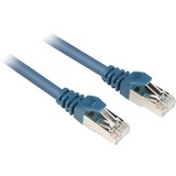 Sharkoon Patchkabel RJ45 Cat.6 SFTP blau, 10 Meter