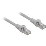 Sharkoon Patchkabel RJ45 Cat.6a SFTP grau, 2 Meter, LSOH (Halogenfrei)