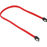 Sharkoon Sata III Kabel sleeve rot, 30 cm