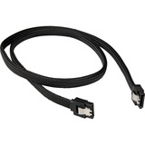 Sharkoon Sata III Kabel sleeve schwarz, 100 cm