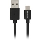 Sharkoon USB 2.0 Kabel, USB-A Stecker > USB-C Stecker schwarz, 1,5 Meter