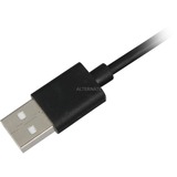 Sharkoon USB 2.0 Kabel, USB-A Stecker > USB-C Stecker schwarz, 2 Meter